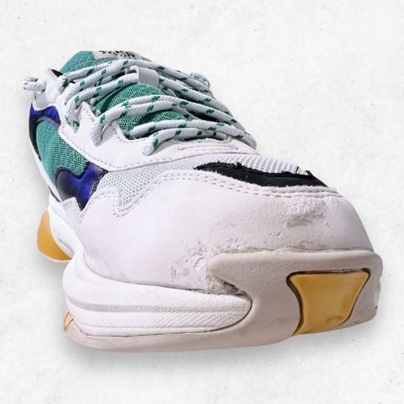 SNKR Project Park Avenve Men's Casual Sneakers Green Yellow‎ Size 12 SNKR1807 - Picture 7 of 11